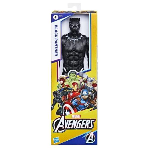 Figurine Miniature - Personnage Miniature Figurine Black Panther 30 cm. jouet Avengers Titan Hero Series pour enfants a partir de 4 ans. Marvel