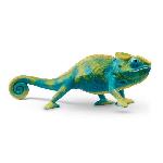 Figurine Miniature - Personnage Miniature Figurine Caméléon . Figurine qui change de couleur avec la chaleur. jouet pour enfants des 3 ans - Schleich 14858 WILD LIFE