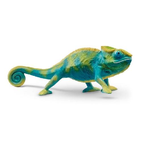 Figurine Miniature - Personnage Miniature Figurine Caméléon . Figurine qui change de couleur avec la chaleur. jouet pour enfants des 3 ans - Schleich 14858 WILD LIFE