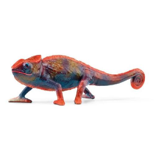 Figurine Miniature - Personnage Miniature Figurine Caméléon . Figurine qui change de couleur avec la chaleur. jouet pour enfants des 3 ans - Schleich 14858 WILD LIFE