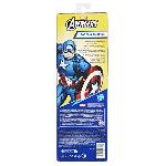 Figurine Miniature - Personnage Miniature Figurine Captain America 30 cm. jouet Avengers Titan Hero Series pour enfants a partir de 4 ans. Marvel