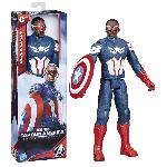 Figurine Miniature - Personnage Miniature Figurine Captain America 30 cm. Titan Hero Series. Marvel Studios Captain America Brave New World. Des 4 ans