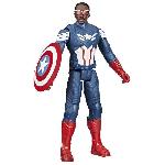 Figurine Miniature - Personnage Miniature Figurine Captain America 30 cm. Titan Hero Series. Marvel Studios Captain America Brave New World. Des 4 ans