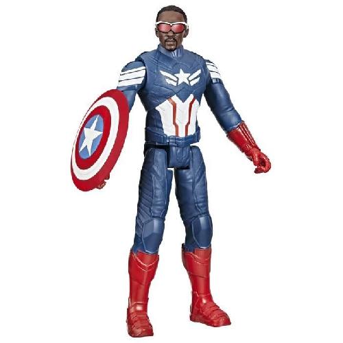 Figurine Miniature - Personnage Miniature Figurine Captain America 30 cm. Titan Hero Series. Marvel Studios Captain America Brave New World. Des 4 ans