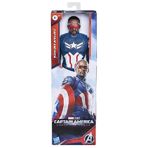 Figurine Miniature - Personnage Miniature Figurine Captain America 30 cm. Titan Hero Series. Marvel Studios Captain America Brave New World. Des 4 ans