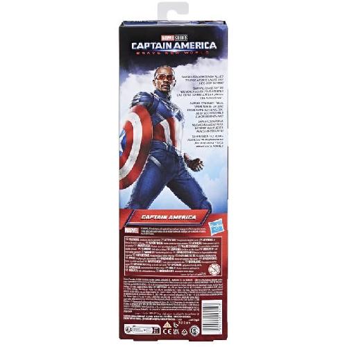 Figurine Miniature - Personnage Miniature Figurine Captain America 30 cm. Titan Hero Series. Marvel Studios Captain America Brave New World. Des 4 ans