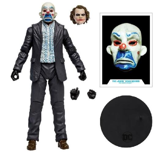 Figurine Miniature - Personnage Miniature Figurine - DC Multiverse - The Joker Bank Robber - Articulee - Hyper realiste