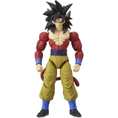 Figurine Miniature - Personnage Miniature Figurine Dragon Ball 17cm - BANDAI - Super Saiyan 4 Goku - Collection Dragon Stars