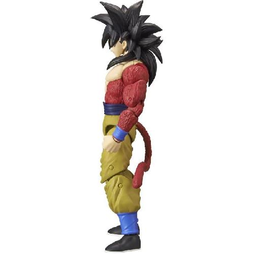 Figurine Miniature - Personnage Miniature Figurine Dragon Ball 17cm - BANDAI - Super Saiyan 4 Goku - Collection Dragon Stars