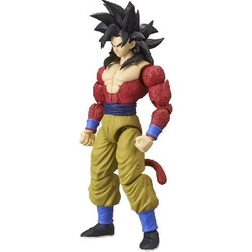 Figurine Miniature - Personnage Miniature Figurine Dragon Ball 17cm - BANDAI - Super Saiyan 4 Goku - Collection Dragon Stars