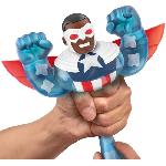 Figurine Miniature - Personnage Miniature Figurine elastique Sam Wilson Captain America 11 cm - MOOSE TOYS - Goo jit