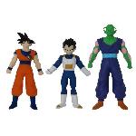 Figurine Miniature - Personnage Miniature Figurine extensible DRAGON BALL - Pack de 3 - MONSTER FLEX