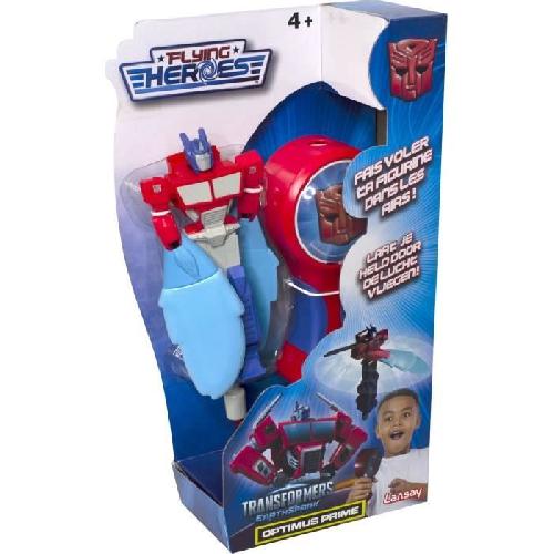 Figurine Miniature - Personnage Miniature Figurine FLYING HERoeS Optimus Prime - Transformers pour enfant de 4 ans et plus