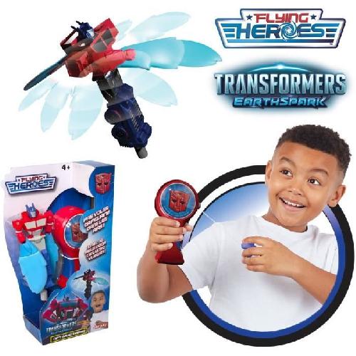 Figurine Miniature - Personnage Miniature Figurine FLYING HERoeS Optimus Prime - Transformers pour enfant de 4 ans et plus