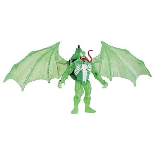 Figurine Miniature - Personnage Miniature Figurine Green Symbiote Hydro-Ailes. figurine de 10 cm avec véhicule. jouets de super-héros pour enfants a partir de 4 ans