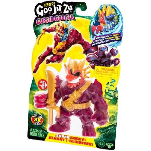 Figurine Miniature - Personnage Miniature Figurine - HERoeS OF GOO JIT ZU - Cursed Goo Sea - GJZ  Blazagon - 11 cm