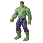 Figurine Miniature - Personnage Miniature Figurine Hulk 30 cm. jouet Avengers Titan Hero Series pour enfants a partir de 4 ans. Marvel