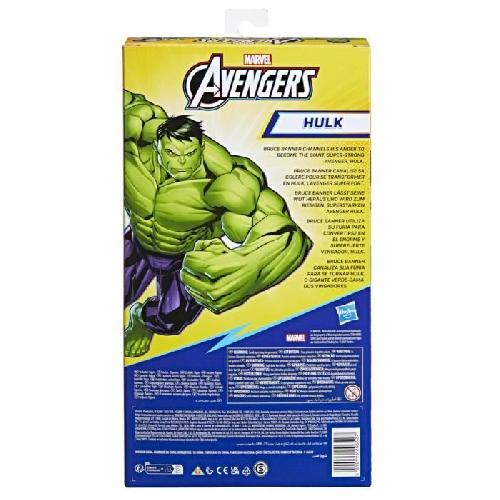 Figurine Miniature - Personnage Miniature Figurine Hulk 30 cm. jouet Avengers Titan Hero Series pour enfants a partir de 4 ans. Marvel