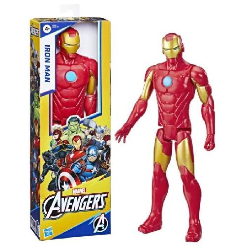 Figurine Miniature - Personnage Miniature Figurine Iron Man 30 cm. jouet Avengers Titan Hero Series pour enfants a partir de 4 ans. Marvel