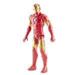 Figurine Miniature - Personnage Miniature Figurine Iron Man 30 cm. jouet Avengers Titan Hero Series pour enfants a partir de 4 ans. Marvel