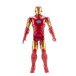 Figurine Miniature - Personnage Miniature Figurine Iron Man 30 cm. jouet Avengers Titan Hero Series pour enfants a partir de 4 ans. Marvel