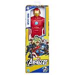 Figurine Miniature - Personnage Miniature Figurine Iron Man 30 cm. jouet Avengers Titan Hero Series pour enfants a partir de 4 ans. Marvel