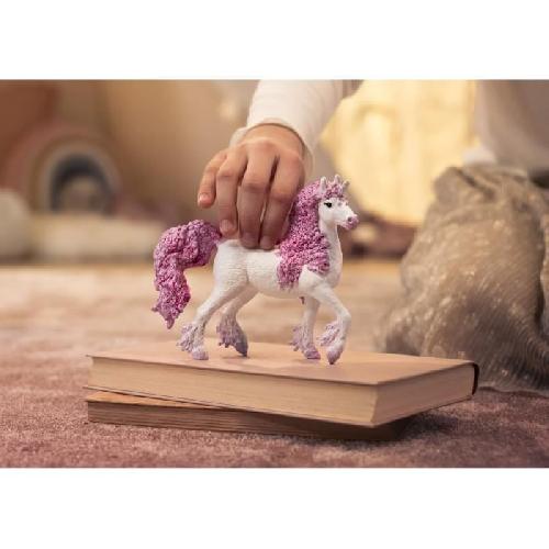 Figurine Miniature - Personnage Miniature Figurine Jument Licorne fleurie. SCHLEICH 70831 Bayala. Des 4 ans