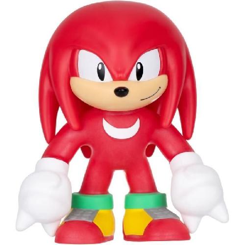 Figurine Miniature - Personnage Miniature Figurine Knuckles - Sonic - Goo Jit Zu - 11 cm - Rouge et blanc - Mixte - Chine