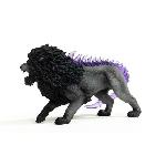 Figurine Miniature - Personnage Miniature Figurine Lion des Ténebres - Figurine Hautement Détaillée et Réaliste a la Queue Transparente - Jouet pour Garçons et Filles -