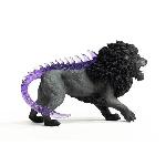 Figurine Miniature - Personnage Miniature Figurine Lion des Ténebres - Figurine Hautement Détaillée et Réaliste a la Queue Transparente - Jouet pour Garçons et Filles -