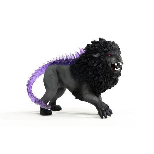 Figurine Miniature - Personnage Miniature Figurine Lion des Ténebres - Figurine Hautement Détaillée et Réaliste a la Queue Transparente - Jouet pour Garçons et Filles -