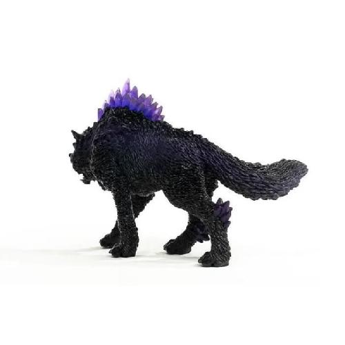 Figurine Miniature - Personnage Miniature Figurine Loup des Ténebres SCHLEICH Eldrador 42554 - Violet - 14.5 x 5.5 x 9 cm