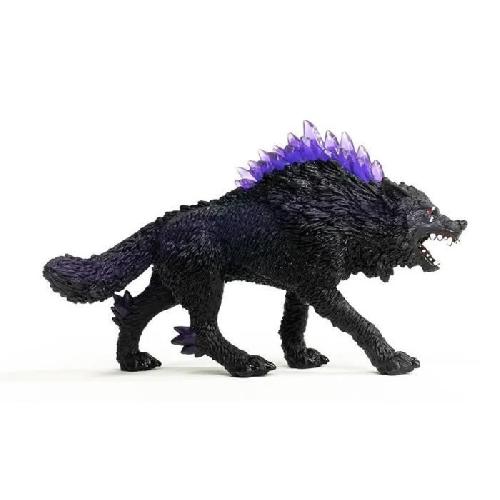 Figurine Miniature - Personnage Miniature Figurine Loup des Ténebres SCHLEICH Eldrador 42554 - Violet - 14.5 x 5.5 x 9 cm