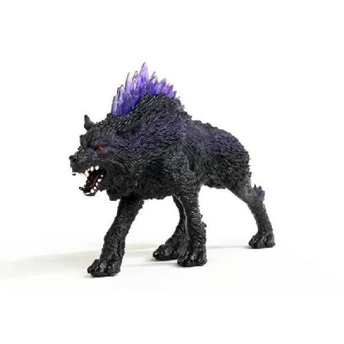 Figurine Miniature - Personnage Miniature Figurine Loup des Ténebres SCHLEICH Eldrador 42554 - Violet - 14.5 x 5.5 x 9 cm