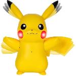 Figurine Miniature - Personnage Miniature Figurine miniature - BANDAI - Pokémon Pikachu interactif et ses accessoires - Jouet avec lumieres. sons et mouvements - JW3330