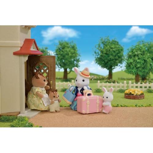 Figurine Miniature - Personnage Miniature Figurine miniature - Maman Lapin neige et sa valise de weekend - SYLVANIAN FAMILIES