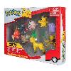 Figurine Miniature - Personnage Miniature 8 figurines BANDAI - Pokémon - Pikachu. Rondoudou. Rocabot. Abra. Farfuret. Métamorph. Phyllali et Magicarpe