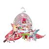 Figurine Miniature - Personnage Miniature Café des Elfes - Coffret de jouets Magique de 21 Pieces avec Fée. Licorne. Maison et Accessoires - Maison de Poupées Enchantée - a