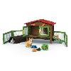 Figurine Miniature - Personnage Miniature Coffret Clapier a Lapins. SCHLEICH 42728 Farm World. Des 4 ans