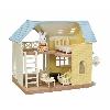 Figurine Miniature - Personnage Miniature Coffret Le cottage au toit bleu - SYLVANIAN FAMILIES - 5671 - Pour Enfant de 5 ans et plus - Mobilier inclus