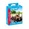 Figurine Miniature - Personnage Miniature Enfant Avec Voiture De Karting Playmobil