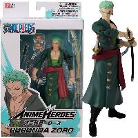 Figurine Miniature - Personnage Miniature Figurine Anime Heroes 17 cm - Roronoa Zoro - BANDAI One Piece