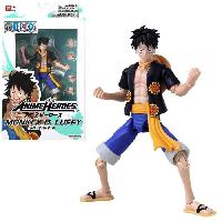 Figurine Miniature - Personnage Miniature Figurine Anime Heroes - Bandai - One Piece - Luffy (Dressrosa) - 17 cm