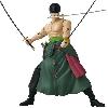 Figurine Miniature - Personnage Miniature Figurine Anime Heroes - BANDAI - One Piece Zoro Style 3 épées 17 cm - 16 points d'articulation