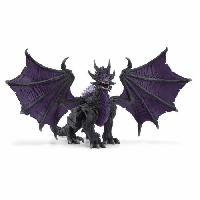 Figurine Miniature - Personnage Miniature Figurine Dragon des Ténebres - Dragon Jouet Ultra-réaliste et Durable avec Ailes mobiles - Cadeau pour Garçons et Filles des 7 ans