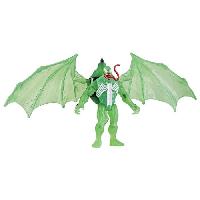 Figurine Miniature - Personnage Miniature Figurine Green Symbiote Hydro-Ailes. figurine de 10 cm avec véhicule. jouets de super-héros pour enfants a partir de 4 ans