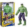 Figurine Miniature - Personnage Miniature Figurine Hulk 30 cm. jouet Avengers Titan Hero Series pour enfants a partir de 4 ans. Marvel