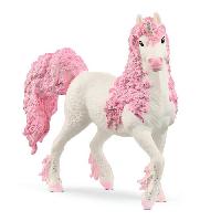 Figurine Miniature - Personnage Miniature Figurine Jument Licorne fleurie. SCHLEICH 70831 Bayala. Des 4 ans