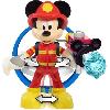 Figurine Miniature - Personnage Miniature Figurine Pompier Mickey 15 cm - DISNEY - Jouet pour enfants des 3 ans - MCC20 - Articulée