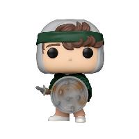 Figurine Miniature - Personnage Miniature Figurine POP Stranger Things - Hunter Dustin et son bouclier